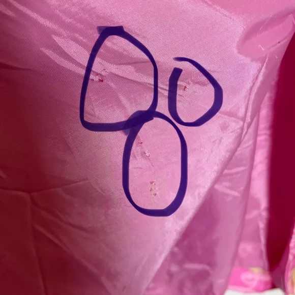 Vintage Lilly Pulitzer Halter Dress 100% Silk Pink Floral Size 8 TINY HOLES READ - Picture 9 of 12